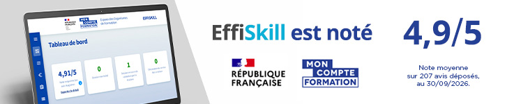 Financez votre formation EffiSkill avec Mon Compte Formation (CPF)